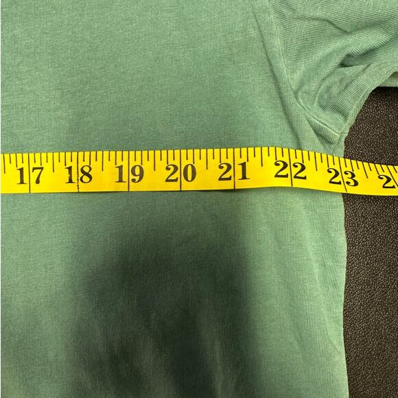 OnlyNY Sage Green Speed Logo Cotton Crew Neck Short Sleeve T-Shirt Size XL - Picture 6 of 7